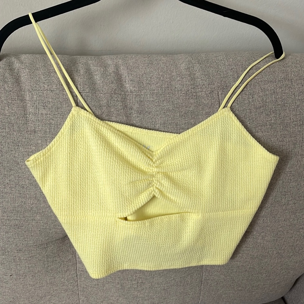 Yellow Tank Top!